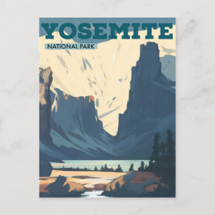 Yosemite National Park Postcard