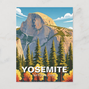 Yosemite National Park Postcard