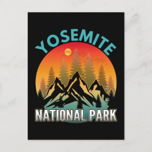 Yosemite National Park Postcard