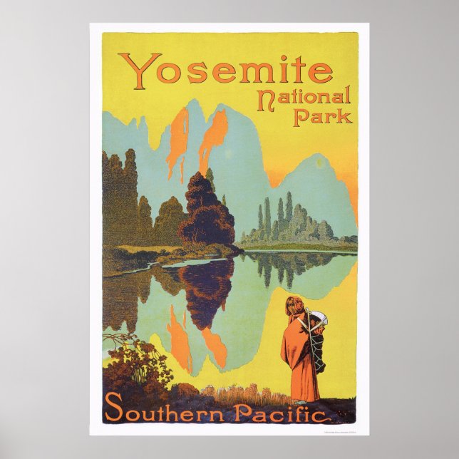 Yosemite National Park Poster (Front)