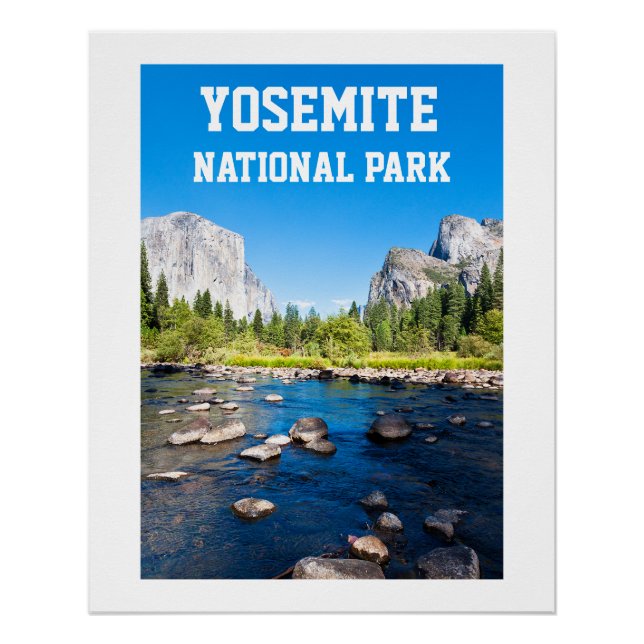 Yosemite National Park Poster (Front)