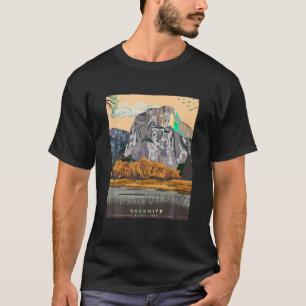 Yosemite National Park Retro Throwback Design Clas T-Shirt