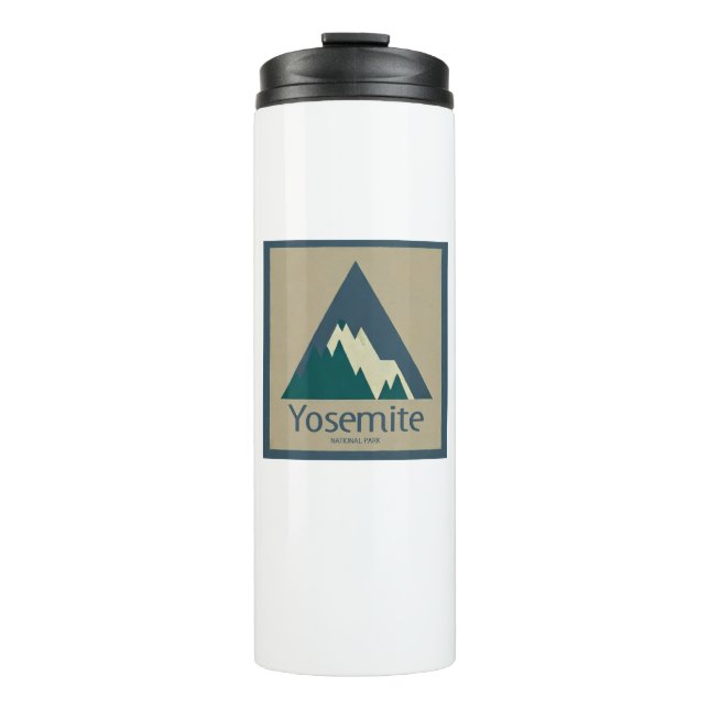 Yosemite National Park Rustic Thermal Tumbler (Front)