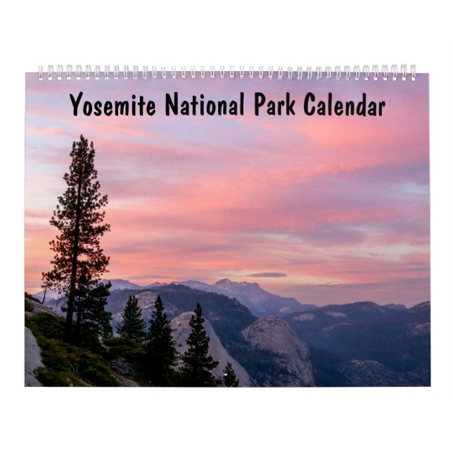 Yosemite National Park Scenic Views Calendar (Cover)