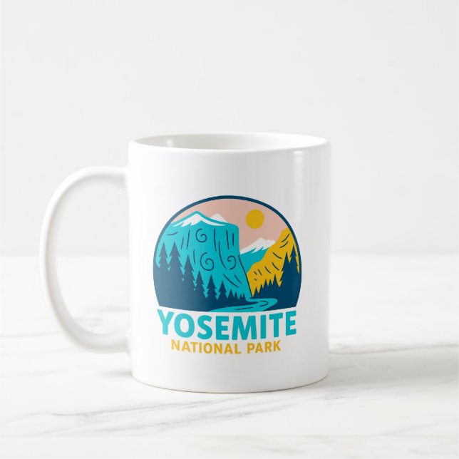 Yosemite National Park, Souvenir Mug (Left)