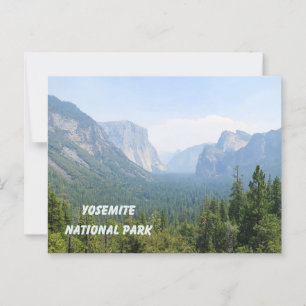 Yosemite National Park Summer in the Mountains Postcard