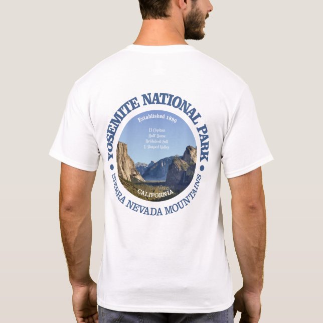 Yosemite National Park T-Shirt (Back)