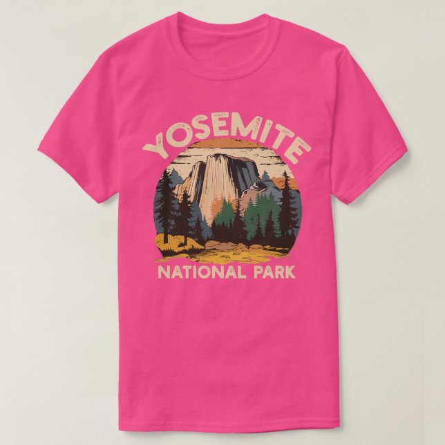 Yosemite National Park T-Shirt (Design Front)