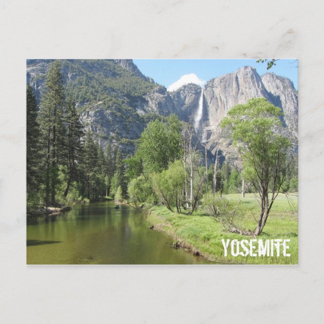 Yosemite National Park themed postcard (Front)