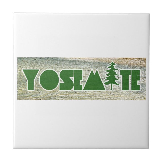 Yosemite National Park Tile (Front)