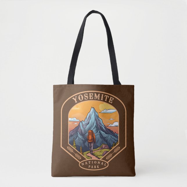 Yosemite National Park Tote Bag (Front)