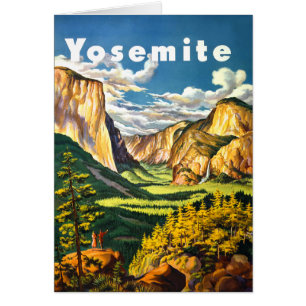 Yosemite National Park Travel Art
