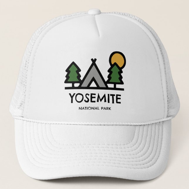Yosemite National Park Trucker Hat (Front)
