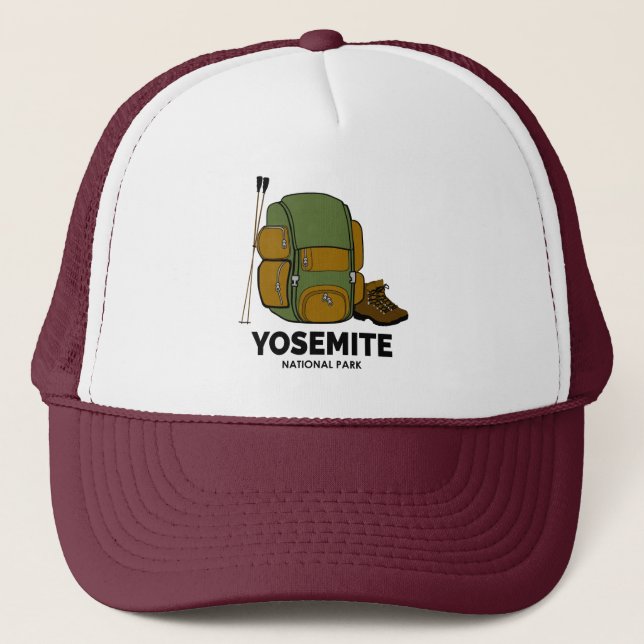 Yosemite National Park Trucker Hat (Front)