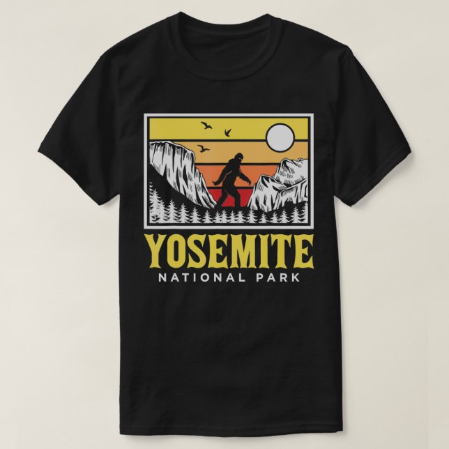 Yosemite National Park US Funny Gift  T-Shirt (Design Front)