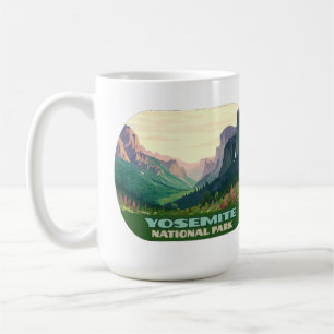 Yosemite National Park Valley Half Dome Coffee Mug