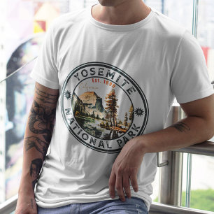 Yosemite National Park Vintage Mountain Souvenirs T-Shirt