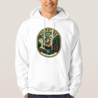 YOSEMITE NATIONAL PARK - Vintage Ranger Emblem Hoodie