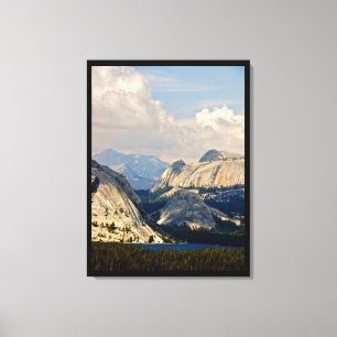 YOSEMITE NATIONAL PARK WITH TIOGA LAKE VIEW CANVAS PRINT
