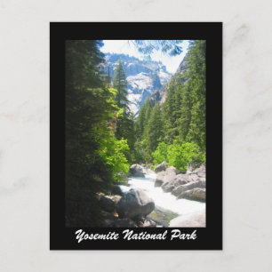 yosemite np postcard