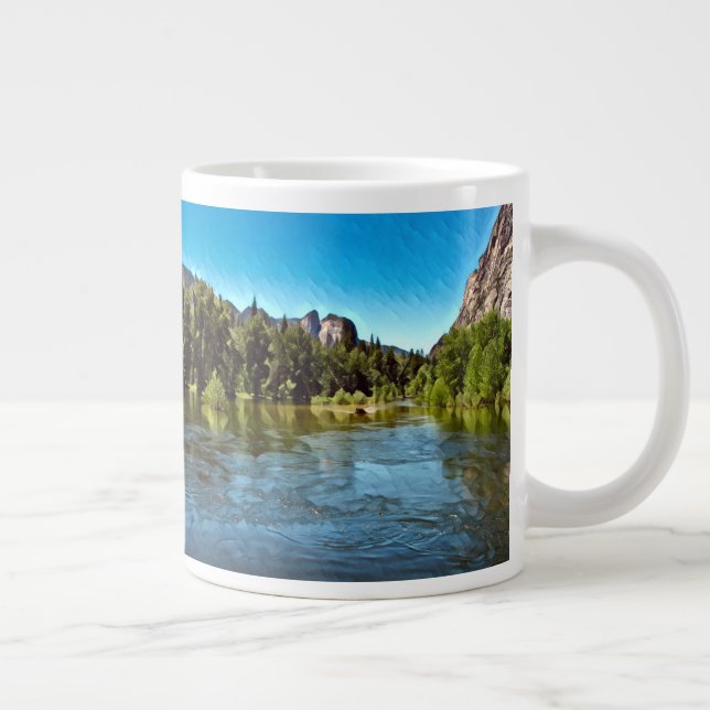 YOSEMITE OASIS Jumbo Mug (Right)