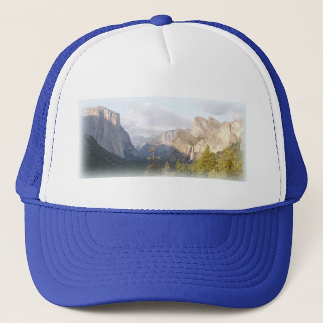 Yosemite Panorama Trucker Hat (Front)