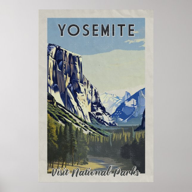 Yosemite Park Poster (Front)