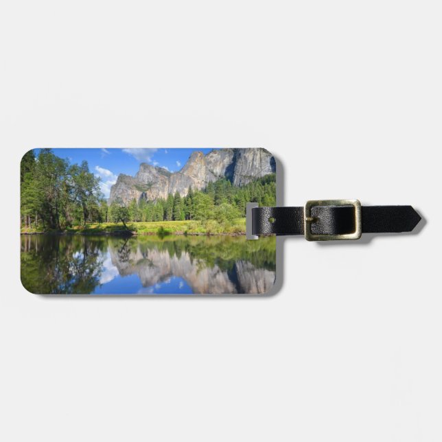 Yosemite Reflection Luggage Tag (Front Horizontal)