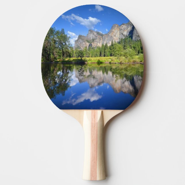 Yosemite Reflection Ping Pong Paddle (Front)