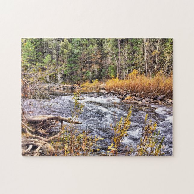 Yosemite River Forest Park. Jigsaw Puzzle (Horizontal)