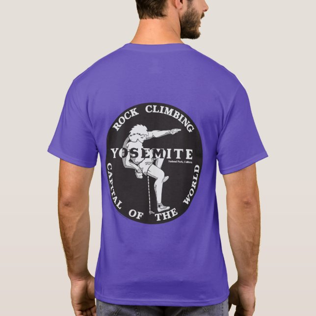Yosemite Rock Climbing T-Shirt (Back)