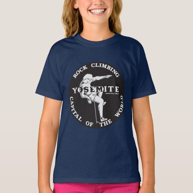 Yosemite Rock Climbing T-Shirt (Front)
