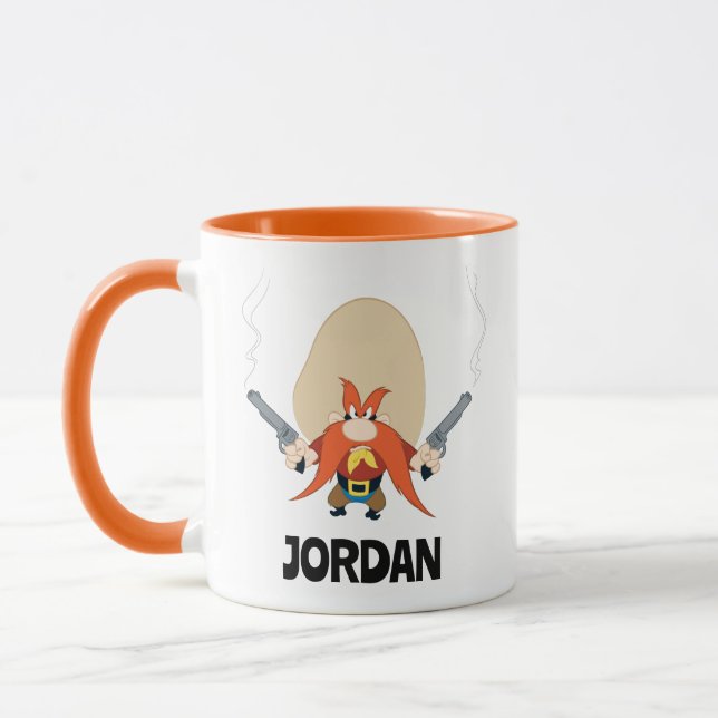 Yosemite Sam Back Off | Add Your Name Mug (Left)