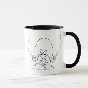 Yosemite Sam Smoking Guns Mug