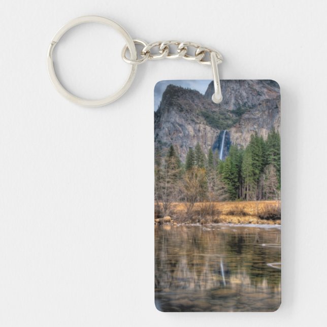 Yosemite Scenic Falls Key Ring (Front)