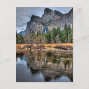 Yosemite Scenic Falls Postcard