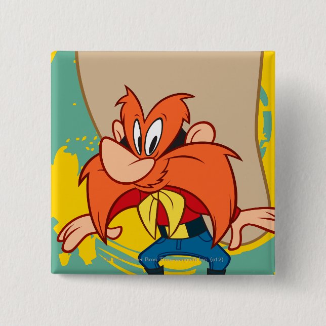 Yosemite Standing 15 Cm Square Badge (Front)