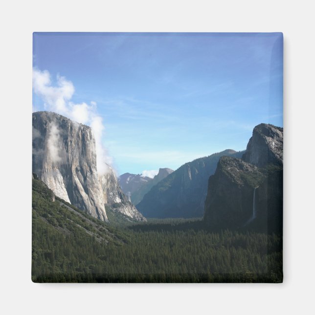 Yosemite tunnel view magnet (Front)