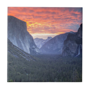 Yosemite Tunnel View Tile