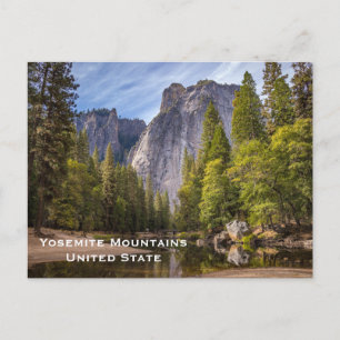 Yosemite United State Vintage Tourism Travel Add P Postcard