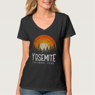Yosemite US National Park Retro Style Vintage 70s T-Shirt