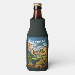Yosemite USA Vintage Travel bottle cooler