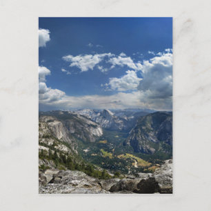 Yosemite Valley and Half Dome from Eagle Peak Postcard