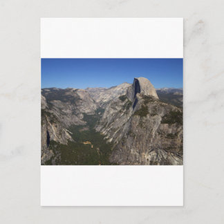 Yosemite Valley And Half Dome From Glacier Point Postcard