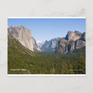 Yosemite Valley April California Products Postcard