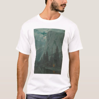 Yosemite Valley by moonlight, Calif. (1215) T-Shirt