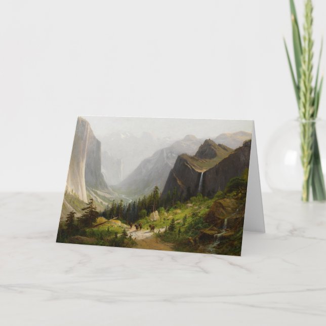 Yosemite Valley, CA | Frederick Ferdinand Schafer Card (Front)