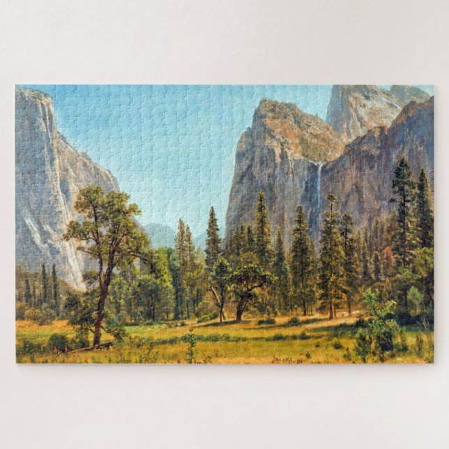 Yosemite Valley, California, Albert Bierstadt Jigsaw Puzzle (Horizontal)