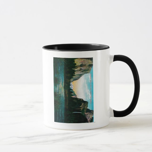 Yosemite Valley from Bridal Veil Meadow Mug (Right)