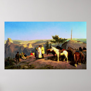 Yosemite Valley from Glacier Point 1874 Poster